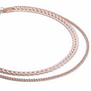 5X(Necklace Choker Ladies Glitter Elegant Choker Jewelry F2G1)
