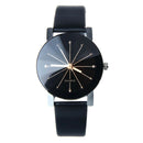 Women Geneva Leather Stainless Steel Analog Quartz Fashion New Lady Wrist Watch