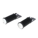 2 Pieces Motorcycle Foot Rests Pedals Footpegs Replacement for Suzuki GS125