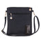 Leisure Hollow Out Women Wallet Shoulder Crossbody Bag (Black)