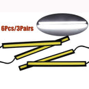 6x Car COB LED Lights -Waterproof DC 12V Super Bright DRL Fog Driving Lamp VTI