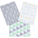 3PC Soft Baby Bassinet Set Cradle Fitted Sheets for Mattress Pads Sleeper Cover