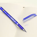 12pcs/Pack 0.5mm 2 Colors Gel Pen Erasable Magic Blue Romove By Friction Gel Ink