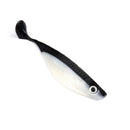 6pcs 11.5cm/11g Soft Silicone Fishing Lures Fishing Tackle Bass Bait Mixed Color