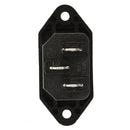 10 Pcs Black 3 Pins IEC320 C14 Inlet Power Plug Socket AC 250V 10A V2S7