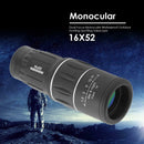 16X52 Dual Focus Monocular Waterproof Outdoor Hunting Spotting Telescope