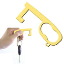 Set Of 2 Hand Alloy Metal No Touch Door Opener Safety Elevator Handle Key
