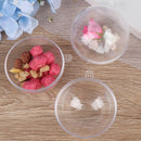 5pcs/Pack Transparent Ball Christmas Tree Pendant  Candy Gift Box Wedding De JR