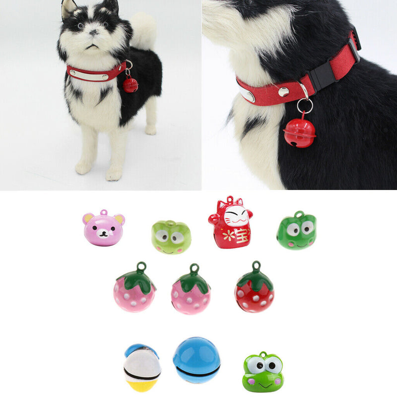 10 Pcs Bells Copper Cute Durable Cartoon Pet Bells for Necklace Accessories