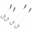 Ready Tied Chod Rigs - Carp Pop Up Stiff Rig Coarse Fishing Barbless Hook S D1W6