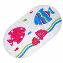 Baby Bathtub Bath Mat Non Slip for Tub Kids Anti Bacterial,Phthalate Free,L
