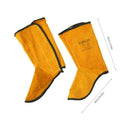 Cowhide Splash Protection Welder Foot Leggings Welder Work Foots Safety Cover