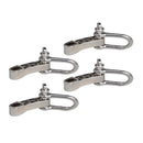 4PCS Bracelet Buckle Outdoor Survival Rope Fittings Anchor Shackle