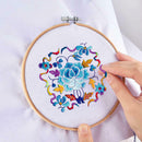 5pcs/set Embroidery Hoops Circle Cross Stitch Bamboo Ring Sewing Frame Art Craft