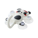 2 Pcs Panda Design Bag Towel Ladle Hanging Suction Cups Hook White Black 1. F9Z1