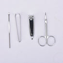 4x NEW Pedicure Manicure Set Nail Care Cuticle Clipper Tool Kit Case LJ