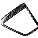 2 PCS Carbon Fiber Inner Air Outlet Panel Frame Cover Trim Fit for BMW 3 Se