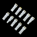 Brand New 10pcs T5 Dashboard Gauge 1SMD LED Wedge Instrument Panel Light Bulb