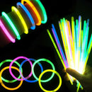 1Box 7 Color Glow Sticks Light Sticks Shinning Fluorescence Light Brace Hn