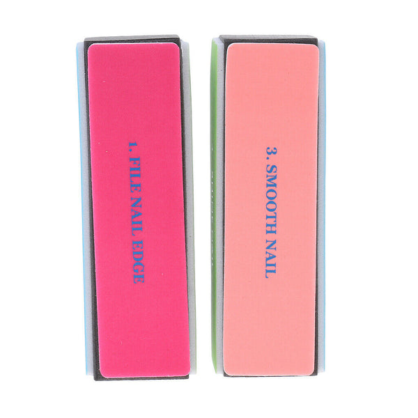 5x DIY Polishing Grinding Trimming Stick Bar Blocky Polisher Nail Art Tools