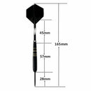 23g Grams Steel Professional Darts With Aluminium Alu Shafts And Darts