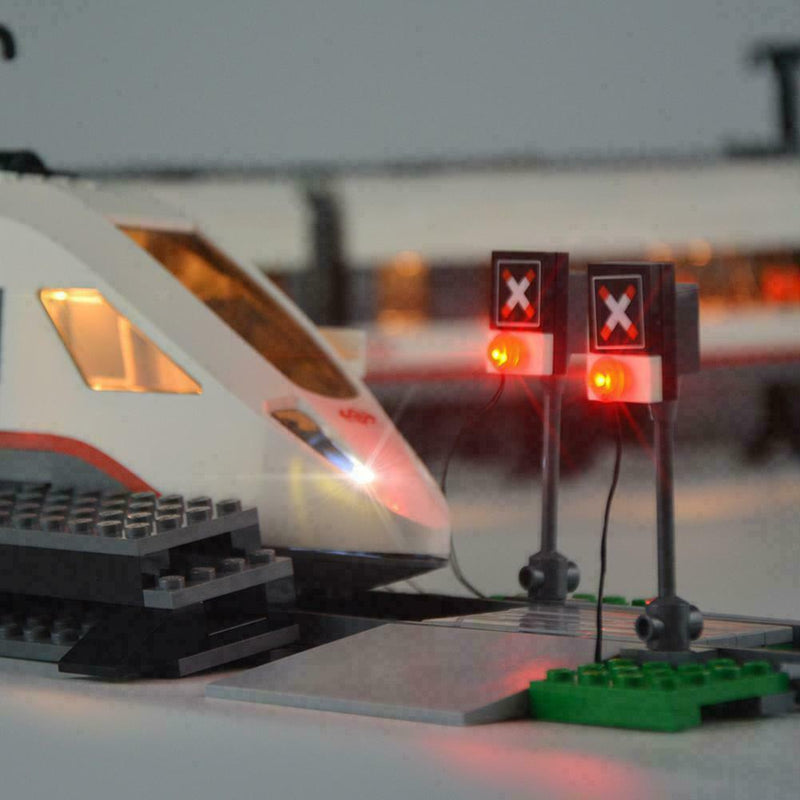 Led Light Kit For LEGO 60051Trains High-speed Passenger Favor Set Lighting U6J6