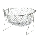 Deep Fry Basket Stainless Steel Net Round 23cm Fryer / Deep Frying / Chips VVV