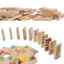 28 PCS Animal Domino Puzzles High Quality Educational Toys