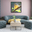 30x30cm Diamond Painting Yellow Feather Parrot Full Round Drill Embroidery