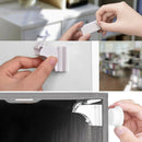 10 Sets Safety Locks Cabinet Door Drawer Cupboard Lock Baby Care with Keys A