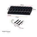 Electric Guitar Hardtail Bridge Saddle for 8 String Electric Guitar Replacement