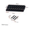 Electric Guitar Hardtail Bridge Saddle for 8 String Electric Guitar Replacement