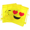 Expression non-woven drawstring bag backpack kids travel school decor gift b 3C