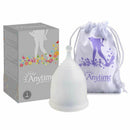Anytime Women Medical Grade Silicone Anti Leakage Menstrual Period Cup L Tr V3W6
