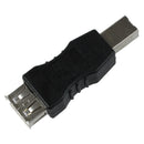 USB Type A Female to USB Type B Male Adapter