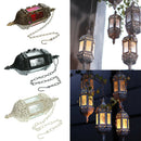 Moroccan Hanging Candle Lanterns Candlestick Decor Home, Wedding, Cafe, White