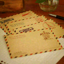 10pcs Mini Envelope Postcard Letter Stationary Storage Paper Vintag D5W5 Ai U0Q8