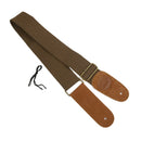New Adjustable Canvas Acoustic/Electric Guitar & Bass Strap Coffee