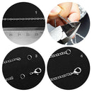 1 Roll Stainless Steel Curb Chain Link in Bulk for Pendant Necklace Jewellery
