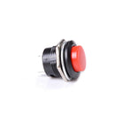 Mini Round Red 5 pcs Momentary On/Off Push Buttons Horn Switch for Car Auto WM