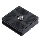 PU-40 Quick Release Plate J1 N1 Tripod Ball Head Arca Swiss w/ 1/4 inch Screw