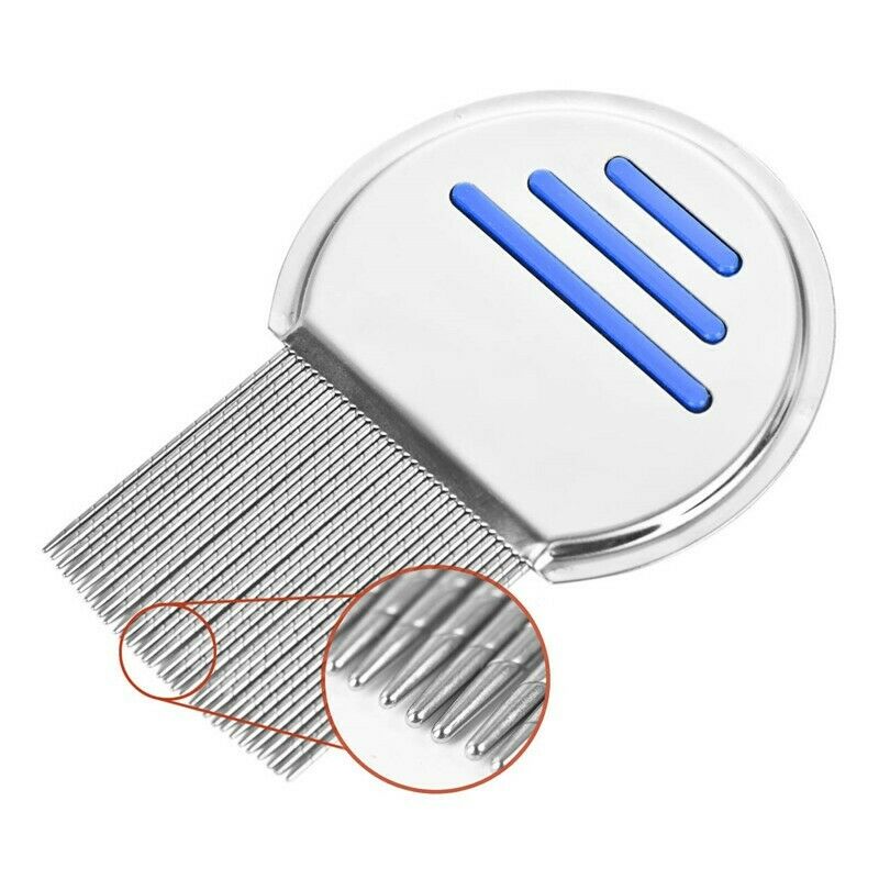 Pet Lice Comb Stainless Steel Lice Comb Grooming Brush For Dog Cat Pet Flea
