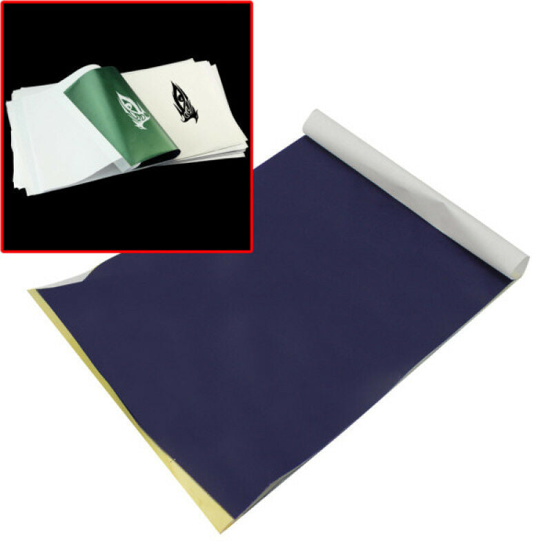 10Pcs 4 Layers A4 Size Carbon Stencil Thermal Tattoo Transfer Paper Copier Kit