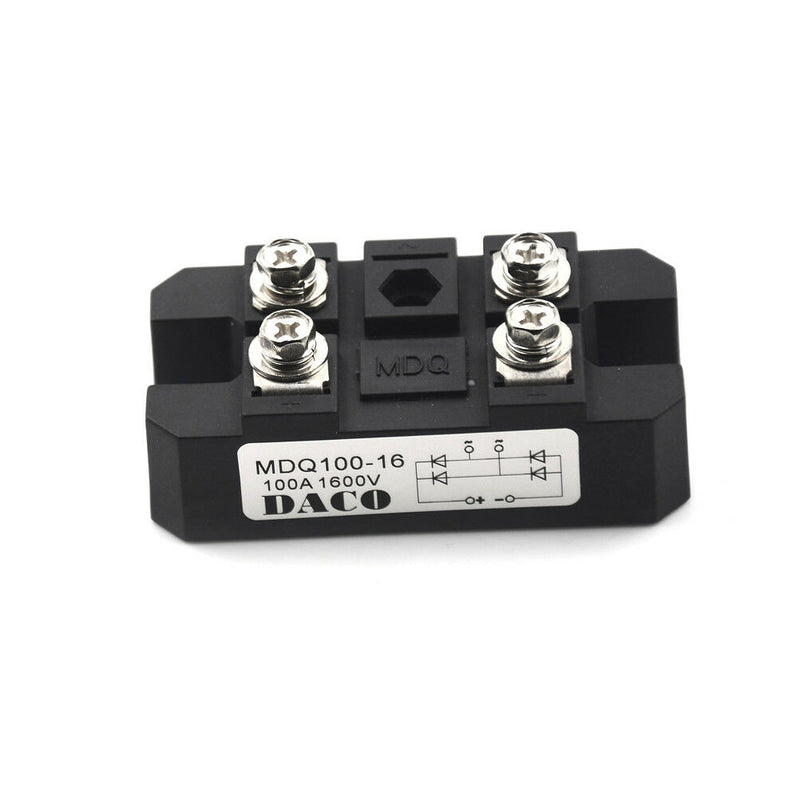 1PC MDQ 100A Amp 1600V Volt Single 1 Phase Diode Metal Case Bridge Rectifier .SE