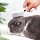 1Pc White Rake Comb Stainless Steel for Dog straight Brush Grooming Pet Suppli3C