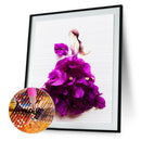 5D DIY Full Drill Diamond Painting Flower Fairy Cross Stitch Craft (H047)