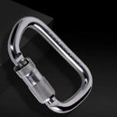 Insurance Master Lock Buckle 45Kn Hot-Forged Climb Lock Carabiner Rock Clim
