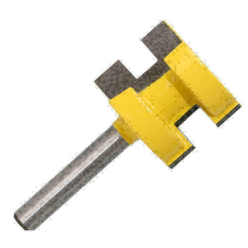 2pcs Tongue And Groove Router Bit 1/4" Shank Chisel Cutter Woodworking Mill L4H2