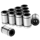 10PCS Hot LM8UU 0.8cm 8mm Linear Motion Ball Bearing Bushing Bush JR