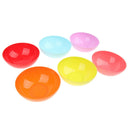 6pcs Multi-Colored Plastic Bowls Cereal Fruit Soup Container Outdoor Camping